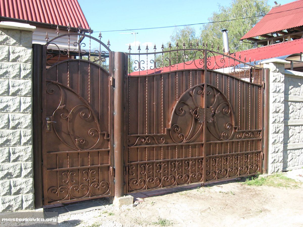 Кованые ворота v-194 (1 кв.м.)